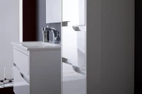 Шкаф пенал для ванной Aquanet Модена 35 L белый Шкаф пенал для ванной Aquanet Модена 35 L белый