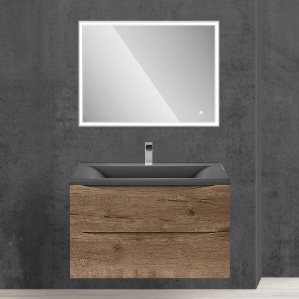 Мебель для ванной комнаты Vincea Mia 75 дуб винтаж