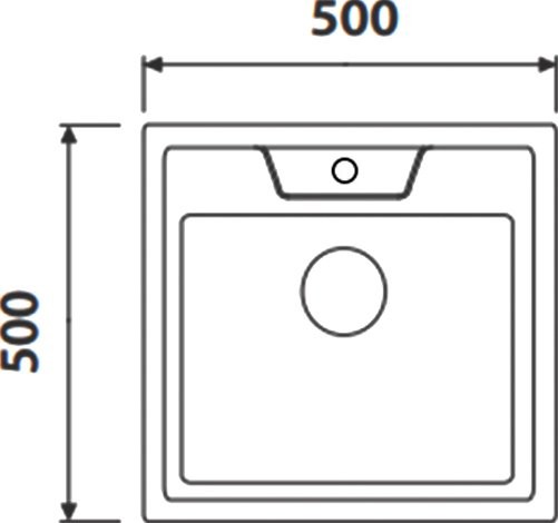 Мойка кухонная Kaiser KSS-5050