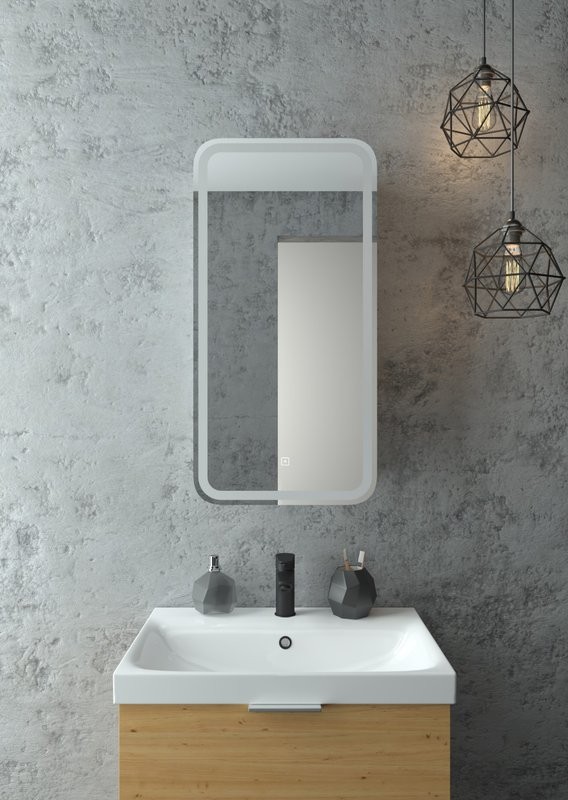 Зеркало-шкаф CONTINENT Elliot R 40х80 с подсветкой