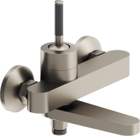 Смеситель для ванны с душем Damixa Arc 291000200 никель Смеситель для ванны с душем Damixa Arc 291000200 никель