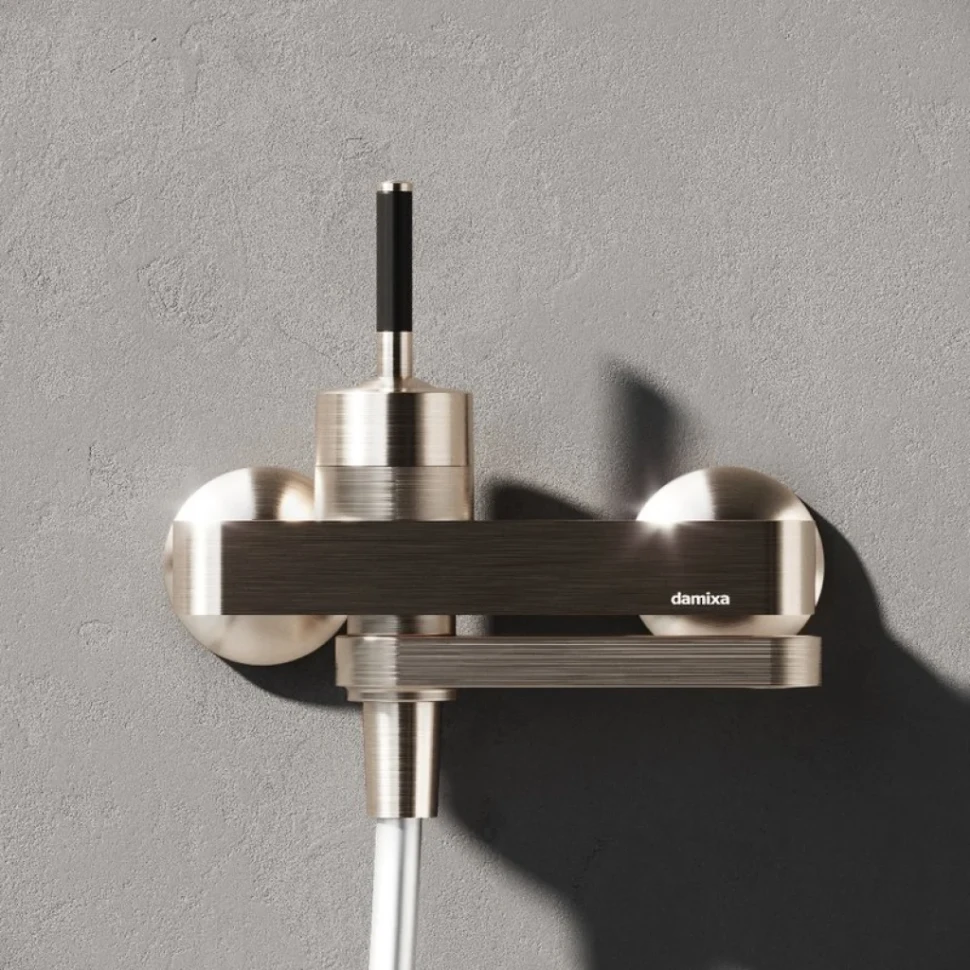 Смеситель для ванны с душем Damixa Arc 291000200 никель