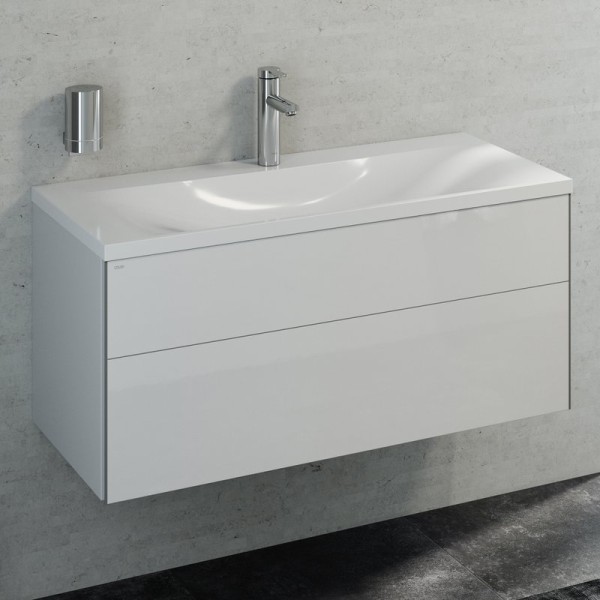 Тумба под раковину Keuco Royal Reflex 100 белая