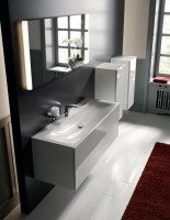 Тумба под раковину Keuco Royal Reflex 100 белая