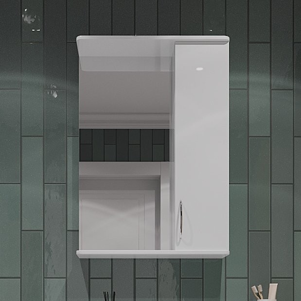 Зеркало Orange Лайт 50 белое