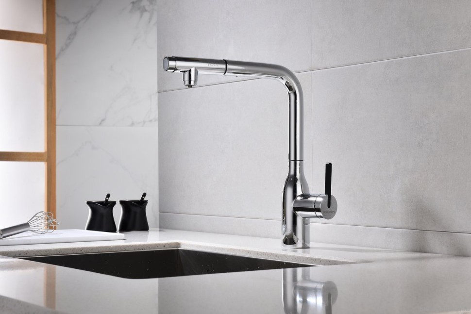 Смеситель для кухни Paulmark Viper Vi213105-CR хром