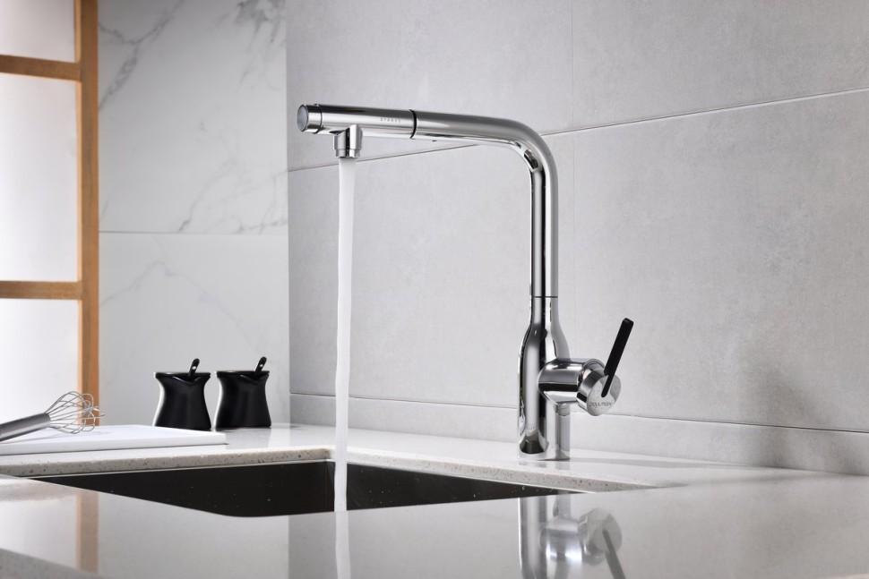 Смеситель для кухни Paulmark Viper Vi213105-CR хром