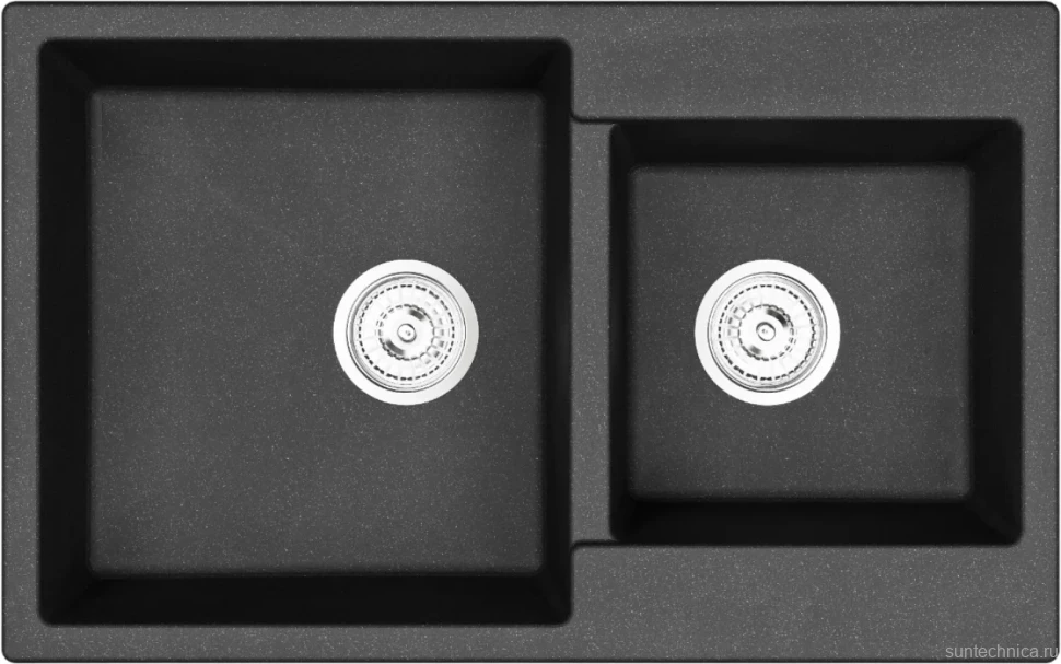 Мойка кухонная Emar Quartz EMQ-2800.Q Оникс