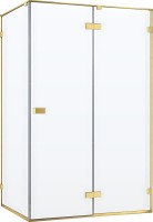 Душевой уголок Cezares Bellagio BELLAGIO-AH-1-120/100-C-BORO 120х100, брашированное золото