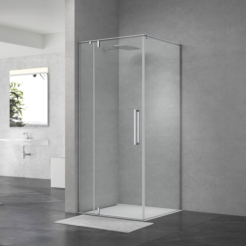 Душевой уголок Terminus Альба 03 3EW90х90C 90х90, хром