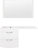 Мебель для ванной комнаты Style Line Жасмин-2 60 Люкс Plus, белая, для стиральной машины L