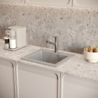 Мойка кухонная Domaci Болонья М-35-005 серая Мойка кухонная Domaci Болонья М-35-005 серая