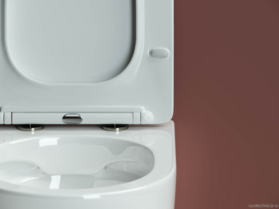 Комплект Унитаз подвесной Ceramicanova Forma CN3009 безободковый + Инсталляция TECE Base 9400413 4 в 1 с кнопкой смыва