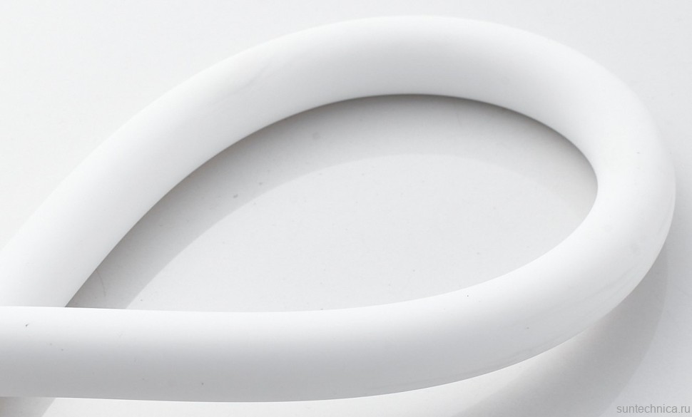 Смеситель для кухни Shevanik S178C с гибким изливом, белый