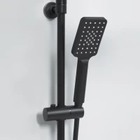 Душевая стойка Wasserkraft Thermo A29901 черная матовая Душевая стойка Wasserkraft Thermo A29901 черная матовая
