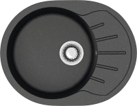 Мойка кухонная AZARIO Light 00079920 черная Мойка кухонная AZARIO Light 00079920 черная