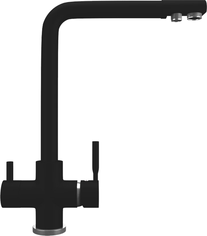 Смеситель для кухни Domaci Солерно UQ-016-07 уголь