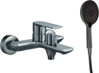 Смеситель для ванны с душем Haiba HB60505-3 пепельный