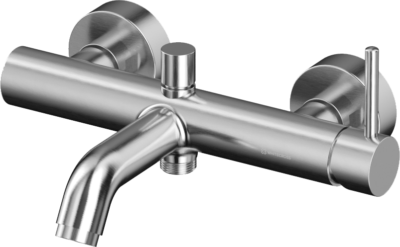 Смеситель для ванны с душем WHITECROSS Y Y1230NIB брашированный никель