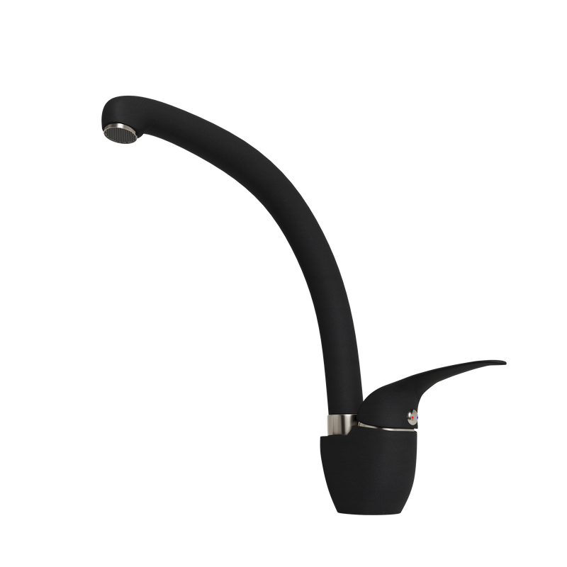 Смеситель для кухни Emar Quartz 3013.12 Оникс