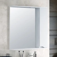 Зеркало Corozo Теона 80 R белое