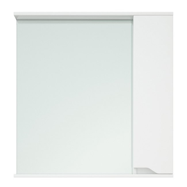 Зеркало Corozo Теона 80 R белое