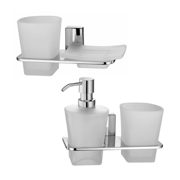 Набор Стакан Wasserkraft Leine K-5026 + Дозатор K-5089