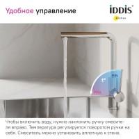 Смеситель для кухни IDDIS Rule RULSBL0i05 хром