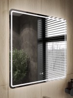 Зеркало Orange Nature 80 с подсветкой, с антизапотевателем