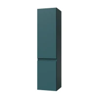 Шкаф-пенал для ванной Caprigo Forte 35 R изумрудно-бирюзовый
