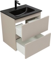 Тумба под раковину без столешницы Aquanet Джейн (Flat) 60 бежевая