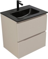 Тумба под раковину без столешницы Aquanet Джейн (Flat) 60 бежевая
