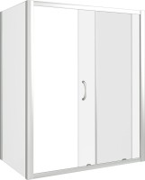 Душевой уголок Good Door Latte WTW+SP-C-WE 140x90 + очиститель для стекол