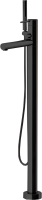 Напольный смеситель для ванны с душем Gattoni Circle One 9008/90NO nero opaco