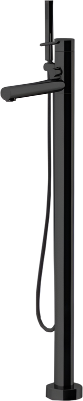 Напольный смеситель для ванны с душем Gattoni Circle One 9008/90NO nero opaco