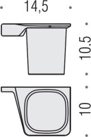 Набор Стакан Colombo Design Alize B2502 DX + Дозатор B9330 SX Набор Стакан Colombo Design Alize B2502 DX + Дозатор B9330 SX