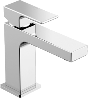 Смеситель для раковины Gattoni Kubik 2582/25C0 хром