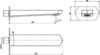 Излив Lemark LM3981C для ванны