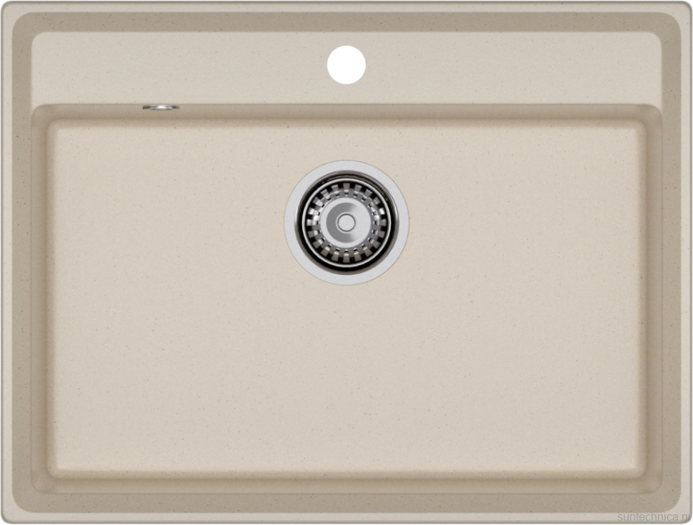 Комплект Мойка GranFest Level LV-660 кашемир + Смеситель MEGA Mega