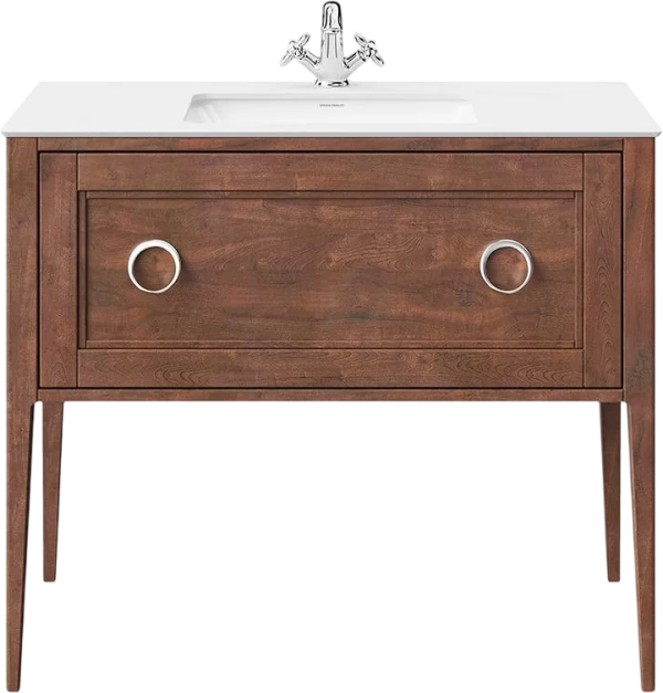 Тумба под раковину KERAMA MARAZZI Plaza Classic Neo 100 орех матовый