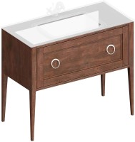 Тумба под раковину KERAMA MARAZZI Plaza Classic Neo 100 орех матовый