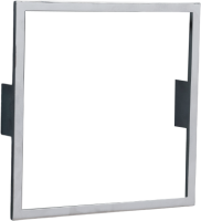 Тумба с раковиной La Fenice Cubo 90 L подвесная, cappuccino, ручка хром, раковина Cubo 90 L