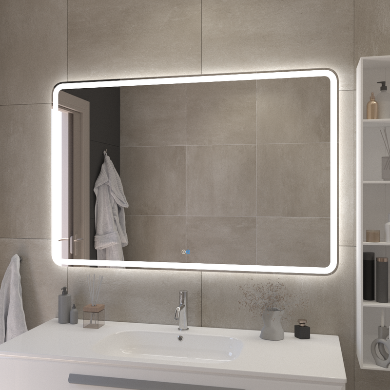 Зеркало Cezares Multicolore 120х80 с подсветкой