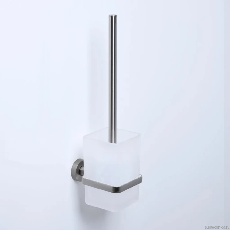 Ершик для унитаза Wasserkraft Tauber 64427 никель