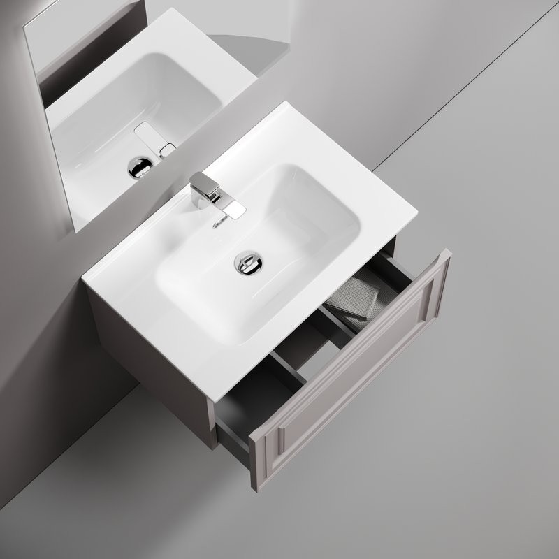 Тумба под раковину Sancos подвесная Very 70 Doha Soft VR70SM