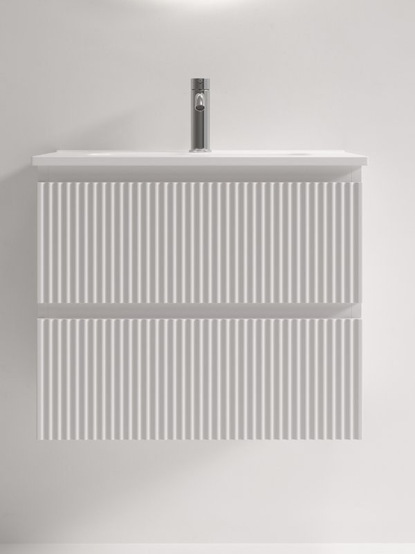 Тумба с раковиной Sancos Snob R 60 Bianco, раковина CN7025