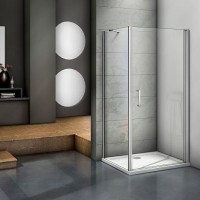Душевой уголок Good Door Mokka Mokka DR+SP 100х80х185 см