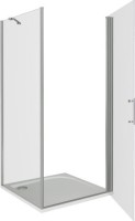 Душевой уголок Good Door Mokka Mokka DR+SP 100х80х185 см