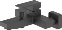 Смеситель для ванны с душем AQUATEK Либра AQ1640MB матовый черный