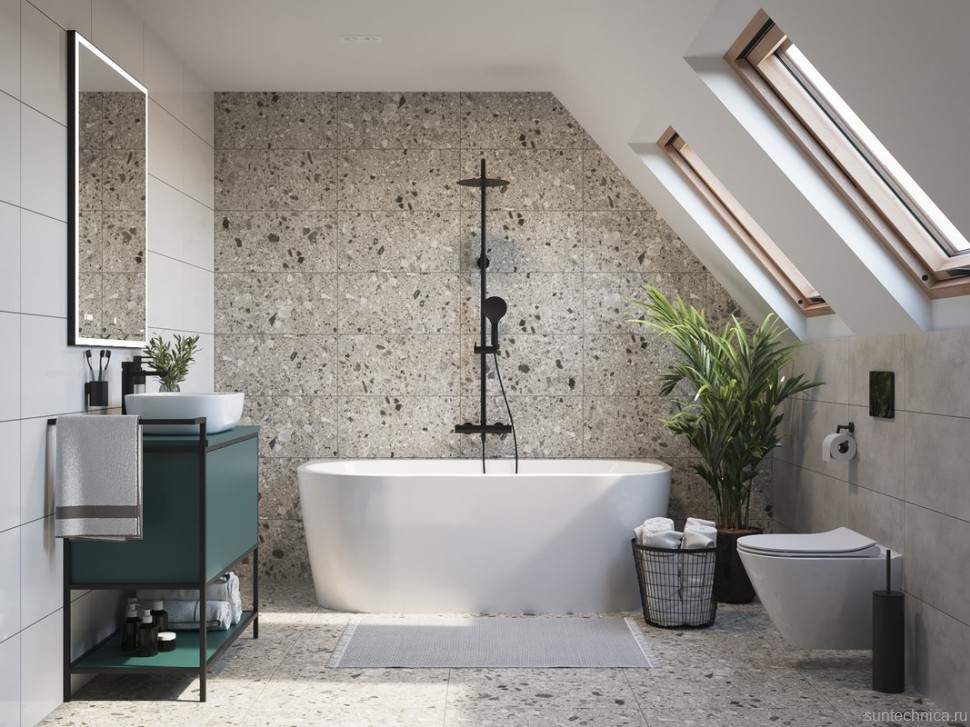Накладная раковина Cersanit Moduo 50 Square